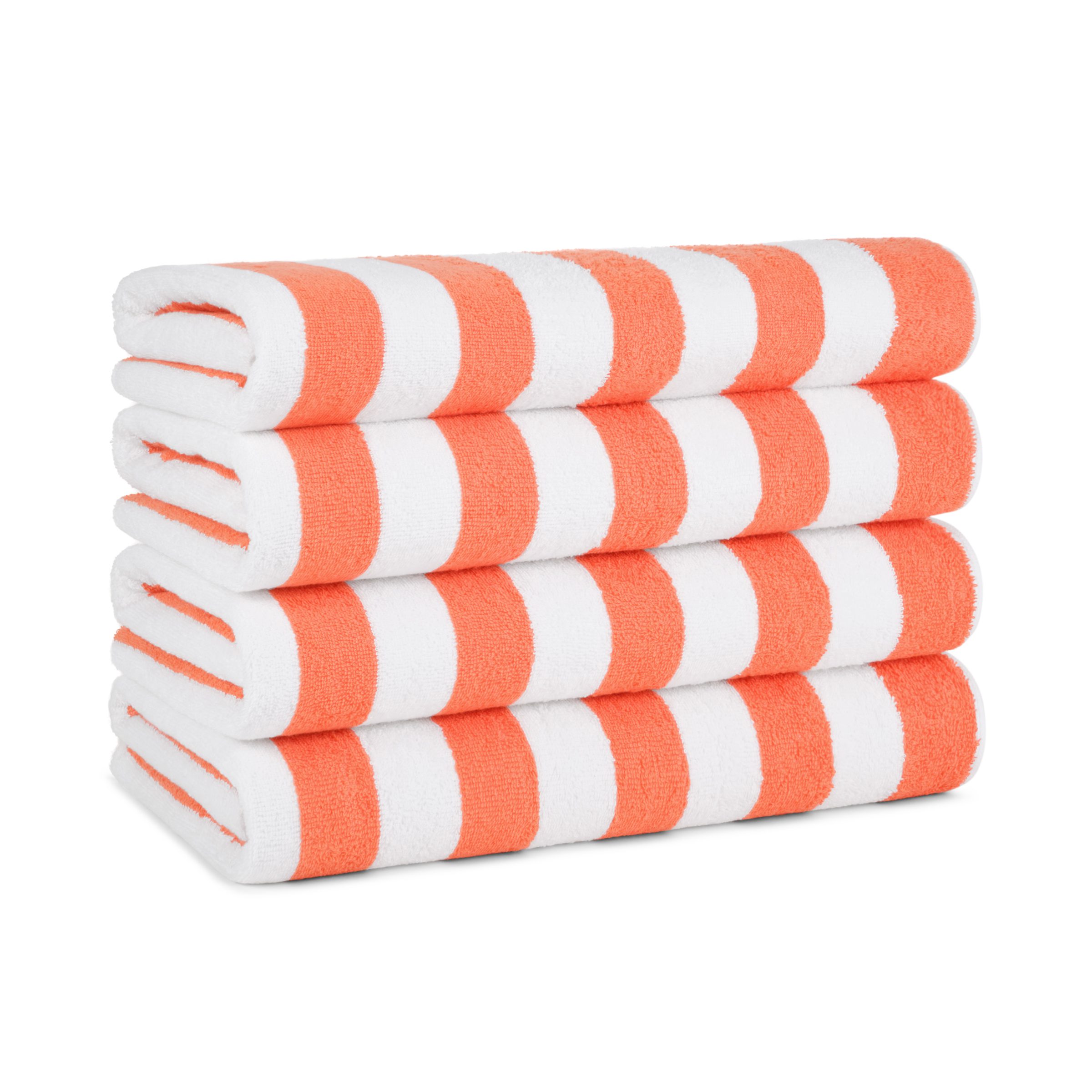 California Cabana Towels - Coral