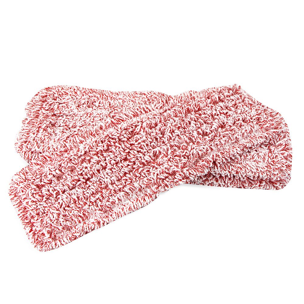 Premium Wet/Dry Loop Mops - Red, 18"