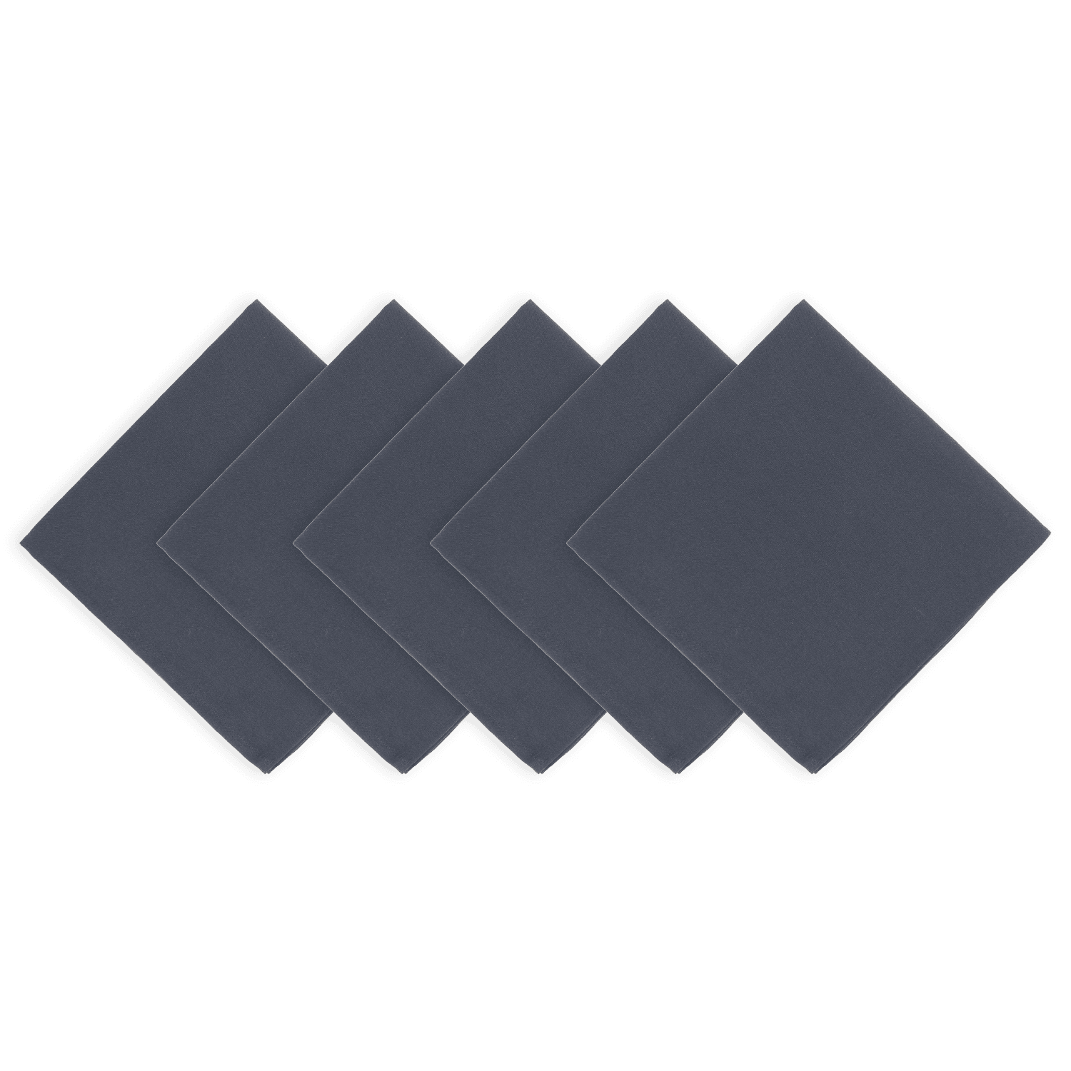 Poly Spun Napkins - Black