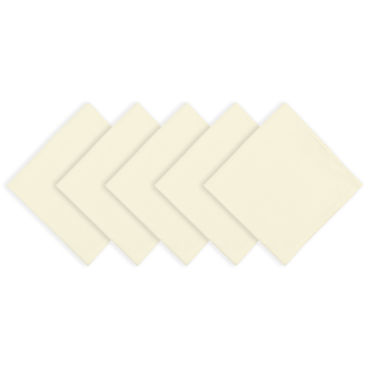 Poly Spun Napkins - Ivory