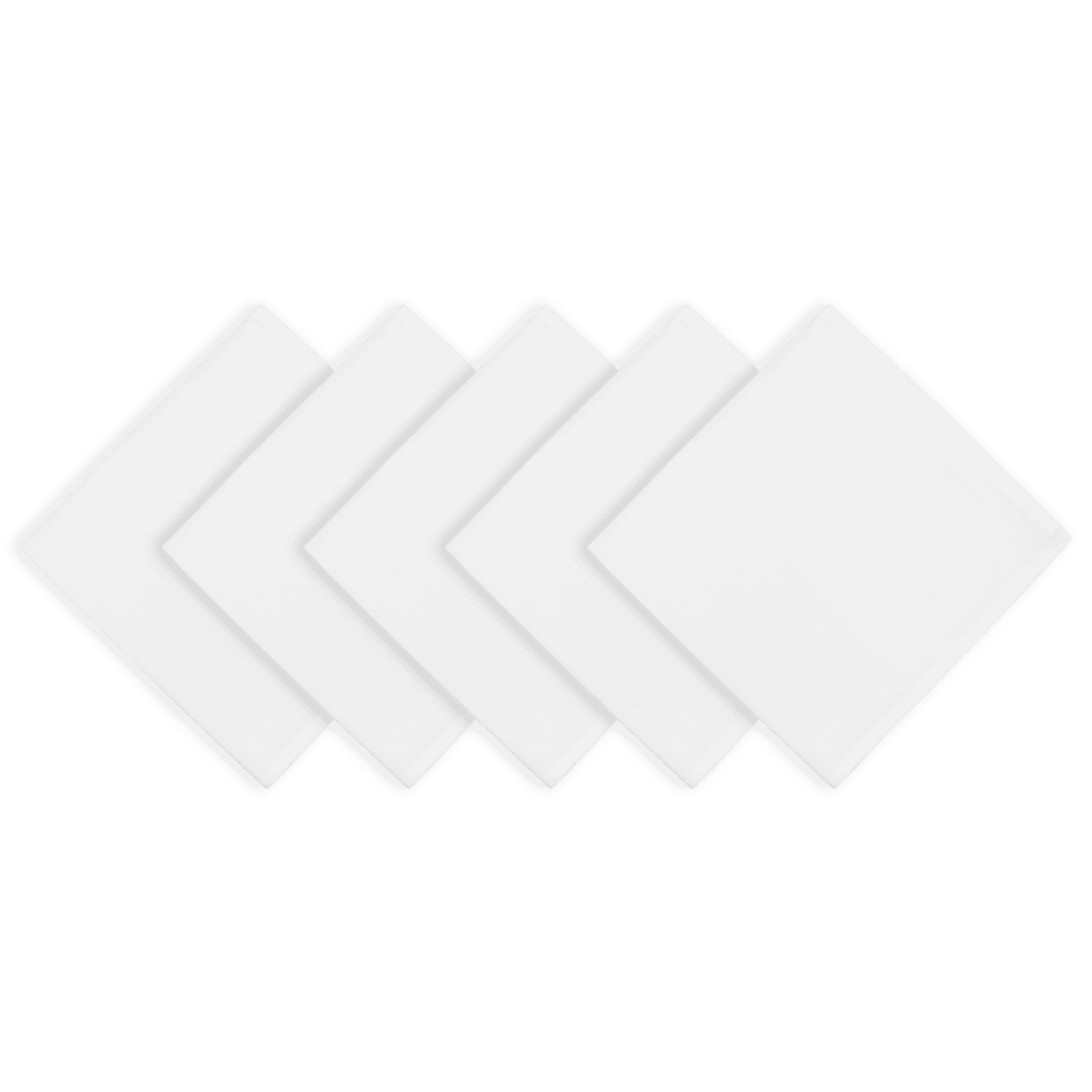 Poly Spun Napkins - White