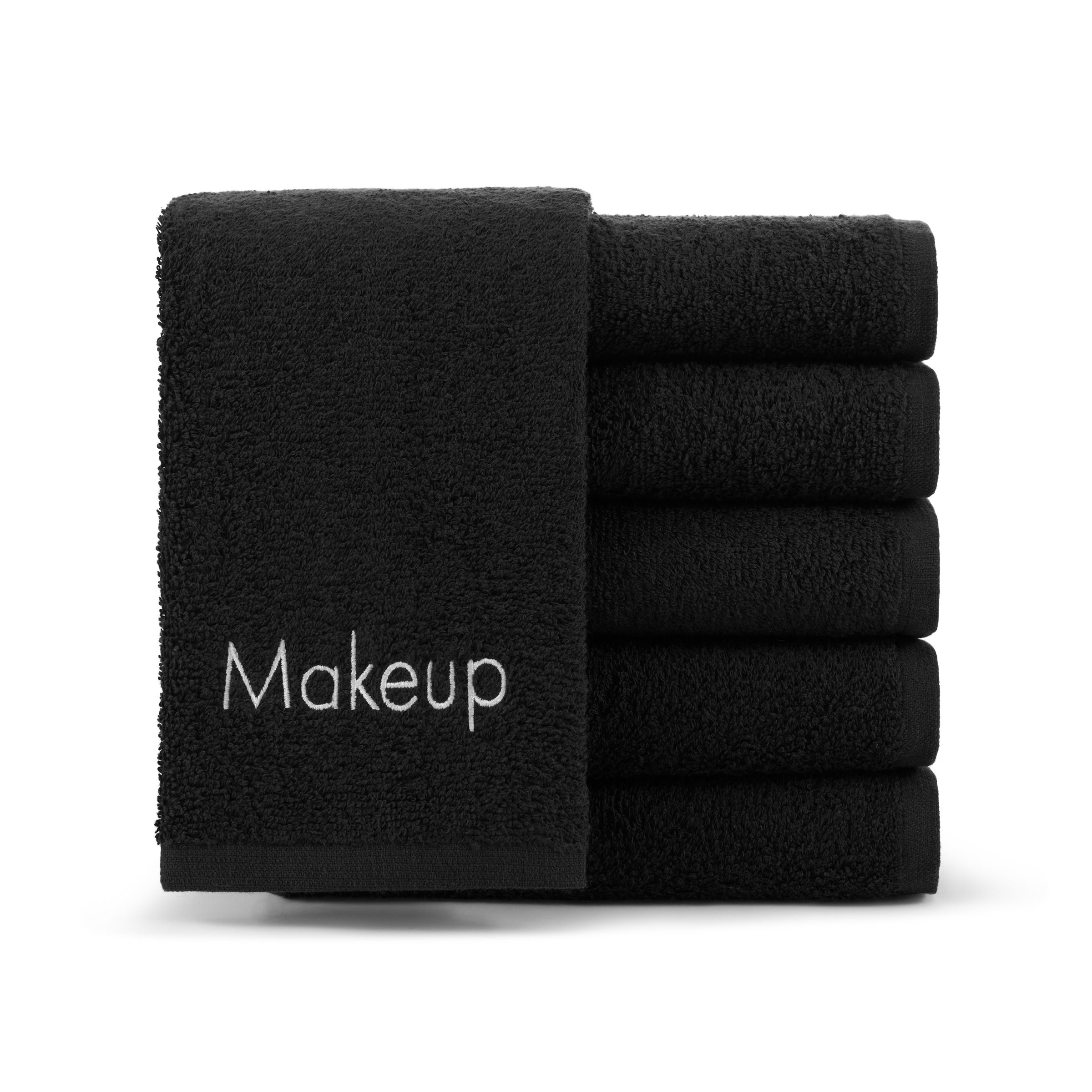 Makeup Removal Washcloth - 11x17, Black