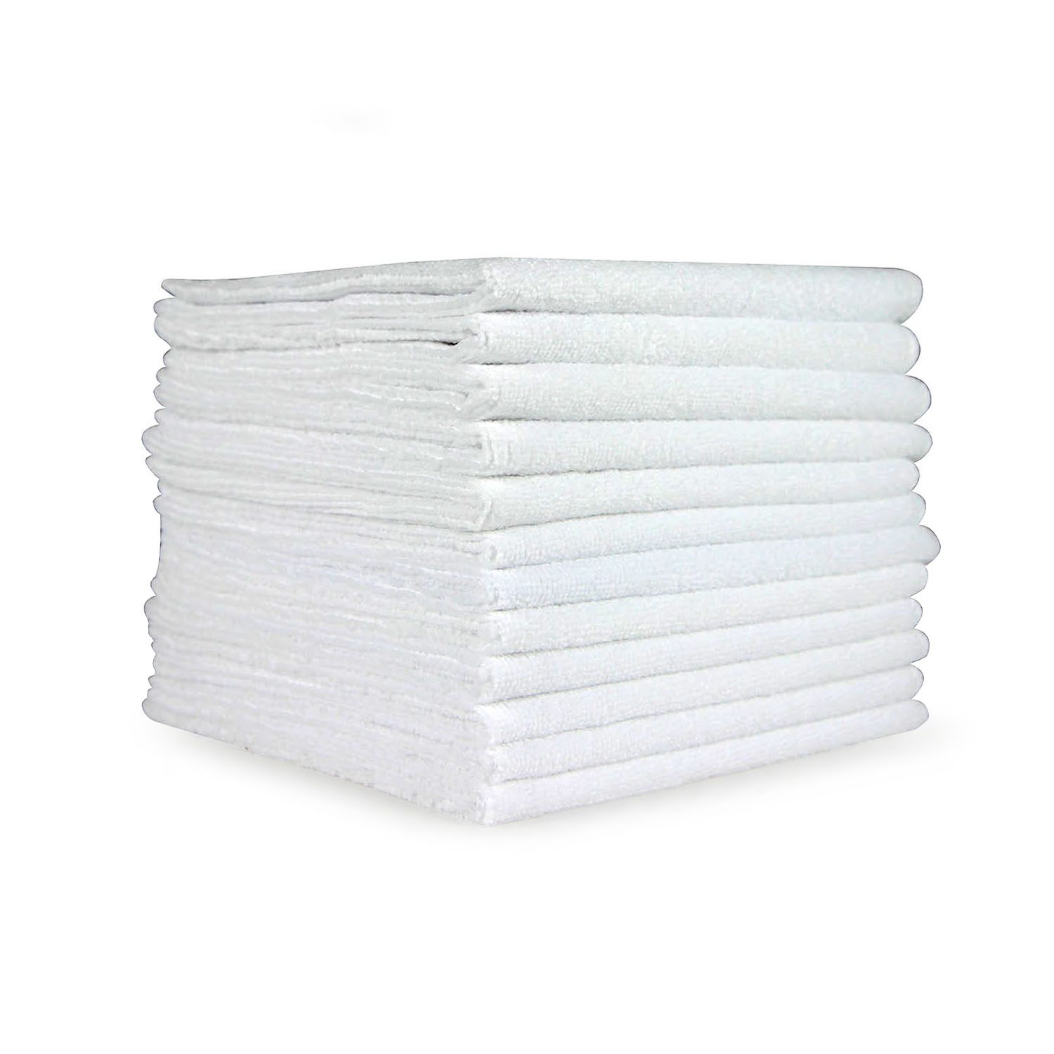 12x12 Microfiber Cloth - 30 gram - White