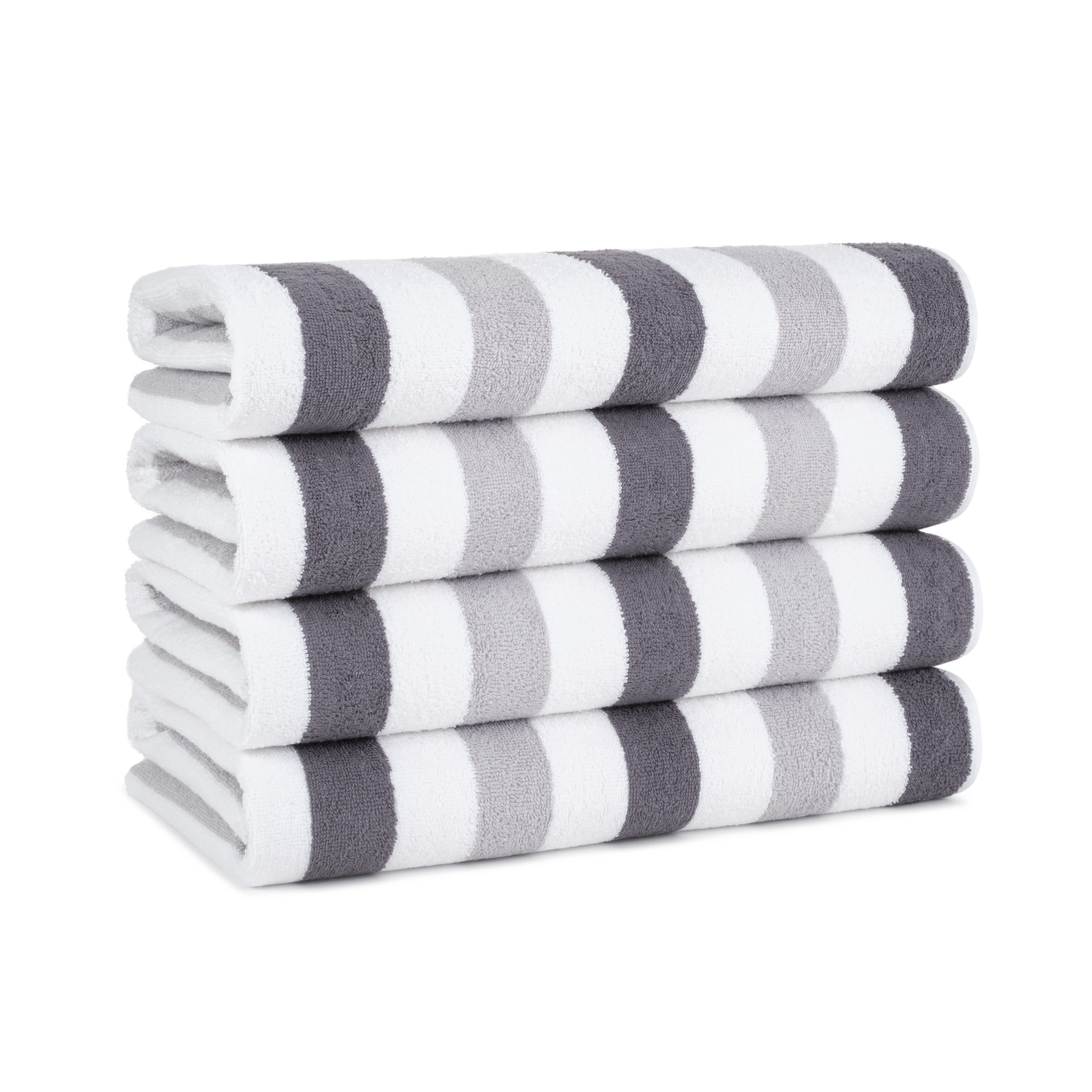 Cabo Cabana Towels - Charcoal/Grey