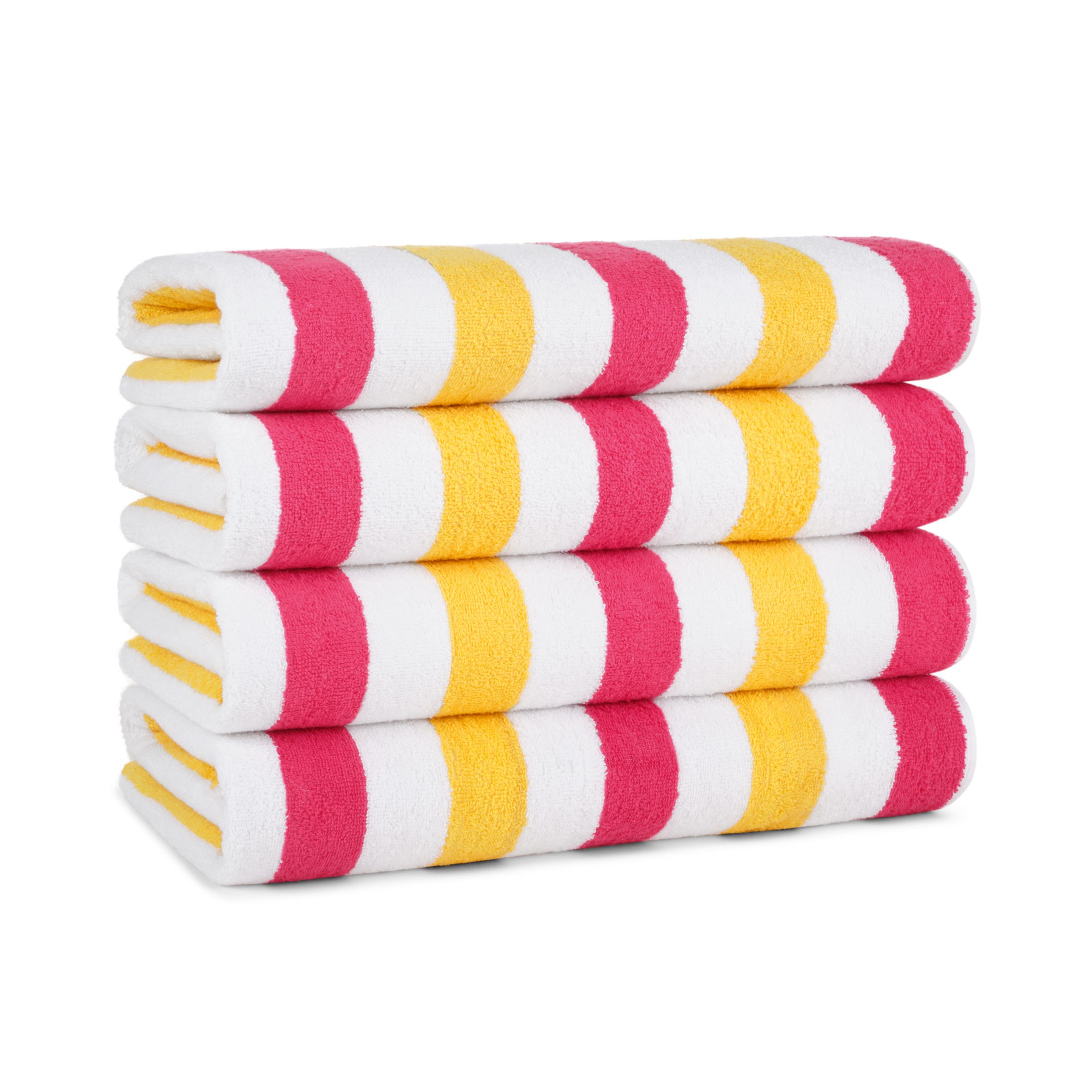 Cabo Cabana Towels - Red/Yellow