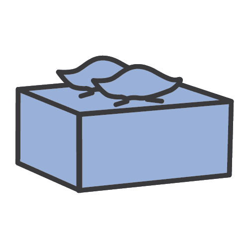 Asset 214 TaskBrands®  A115 Advanced Performance Wipers - Blue, Interfold Twintote®