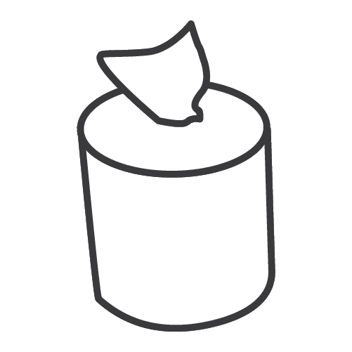 Asset 243 TaskBrand® A105 Advanced Performance - Centerpull Roll