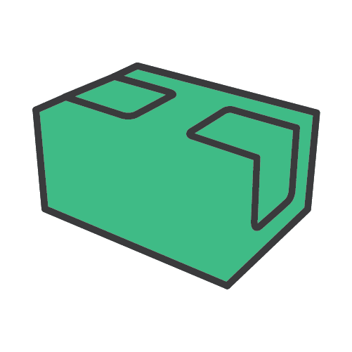 SaniWorks® Choice Counter Towels - Green/White, CounterCase®