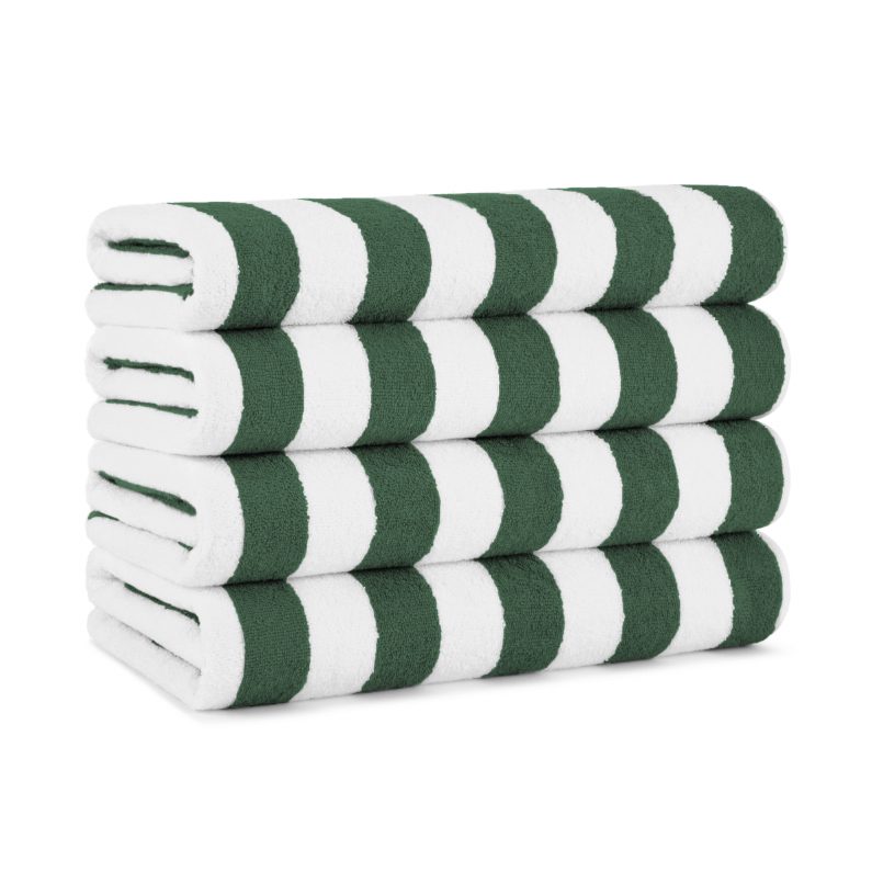 California Cabana Towels - Hunter Green