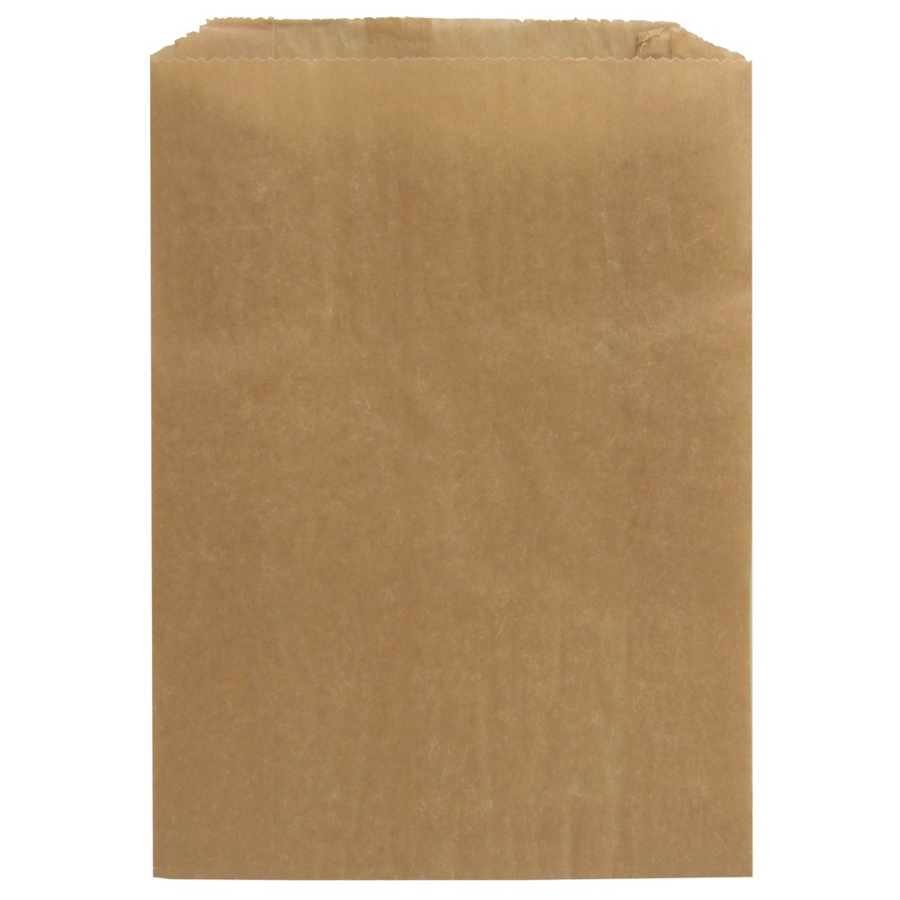 Health Gards® Menstrual Care Receptacle Liners - Kraft Waxed Bags with Gusset, Fits: 250-201W and ND-1